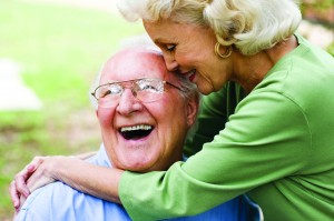 Caregiver with Alzheimer's Patient