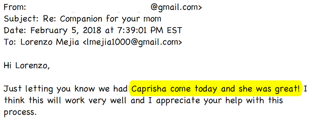 Caprisha