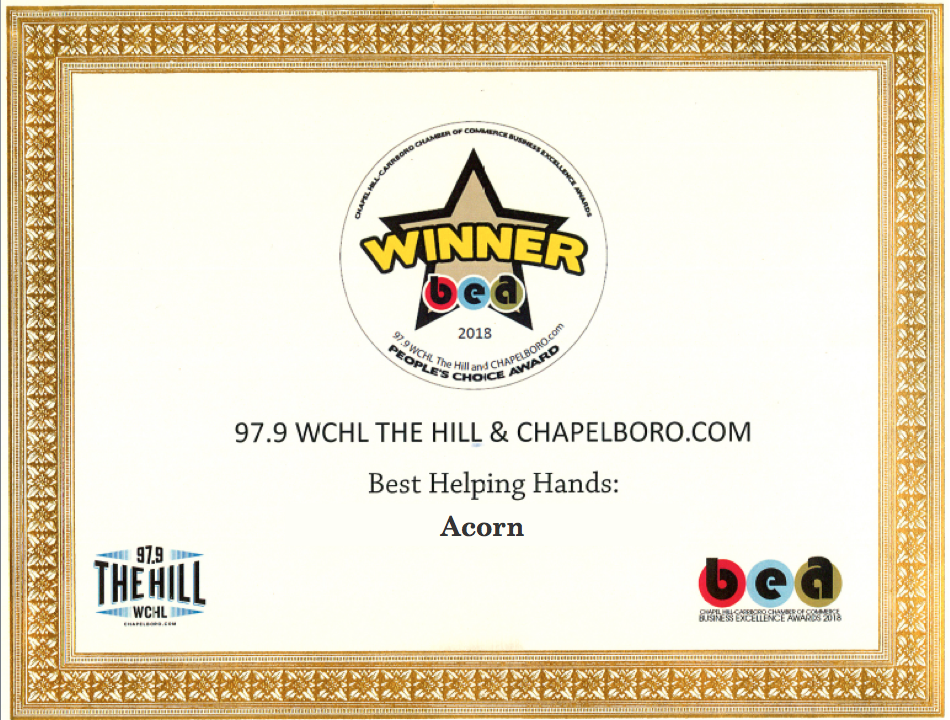 AA - People's Choice WCHL Best Helping Hands Acorn only